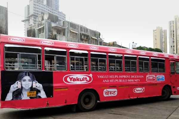 bus advertising company mumbai