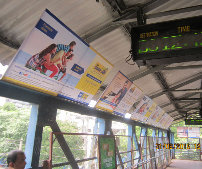 Railway Foot Over Bridge Advertising