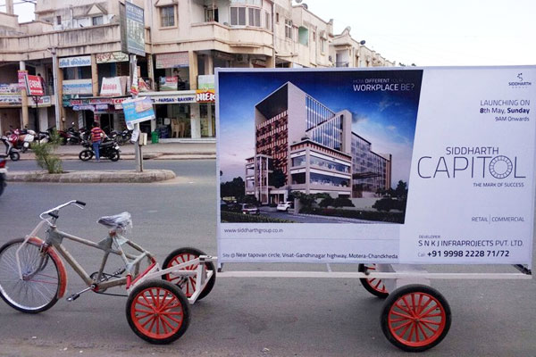 tricycle advertising company mumbai
